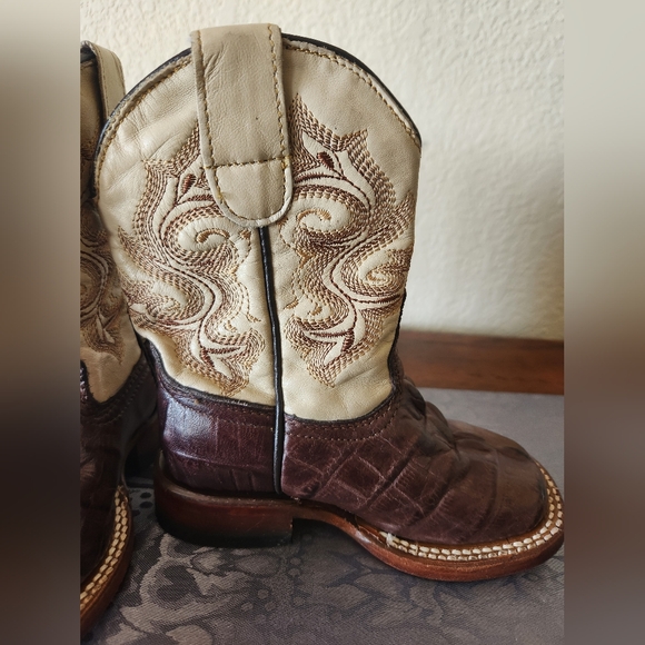 Tanner Mark Kids' Caiman Boot - Picture 4 of 14